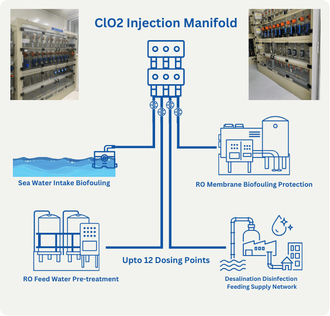 Multiple Dosing Point Diagram